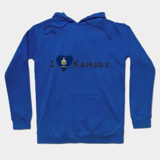 I Love Kansas Hoodie